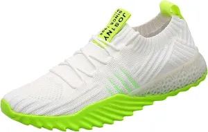 Men's Sport Breathable Mesh Shoes Slip-On Comfortable Light-Weight Shoe Comfortable & Light-Weight Stretch Shoes