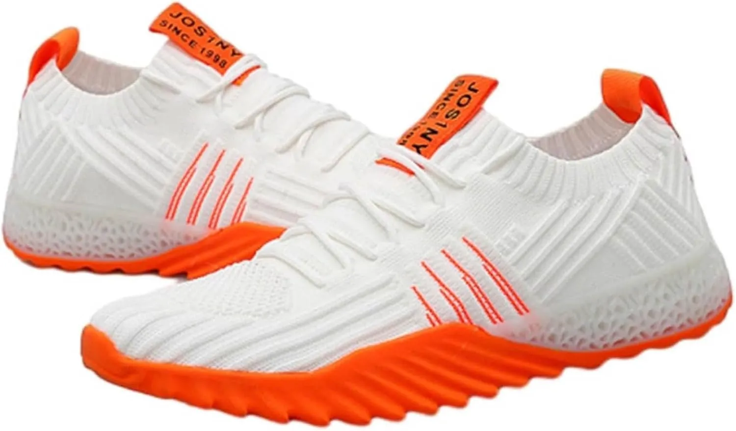 Men's Sport Breathable Mesh Shoes Slip-On Comfortable Light-Weight Shoe Comfortable & Light-Weight Stretch Shoes