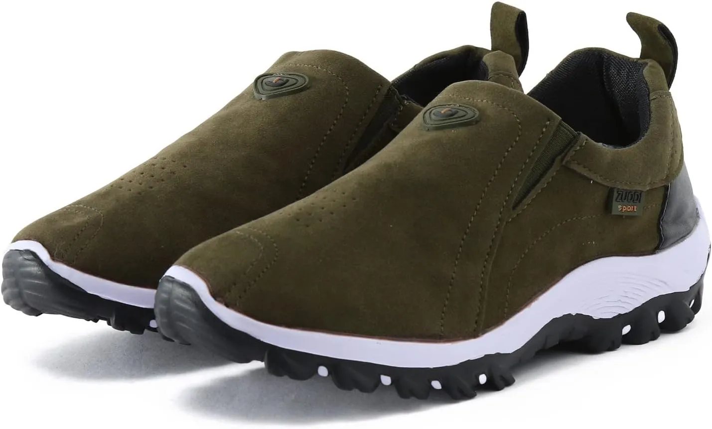 Men's Spring Fashion Casual Lightweight Comfortable Flannel Round Toe Sport Shoes Sneaker Booties for Men