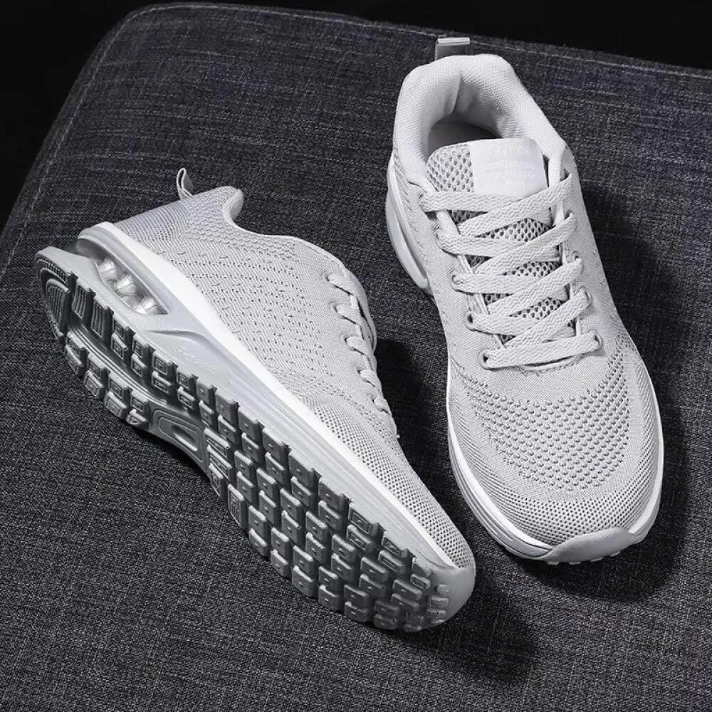 Mens Womens Breathable Air Cushion Sneakers for Summer Spring Walking Sport Outdoor