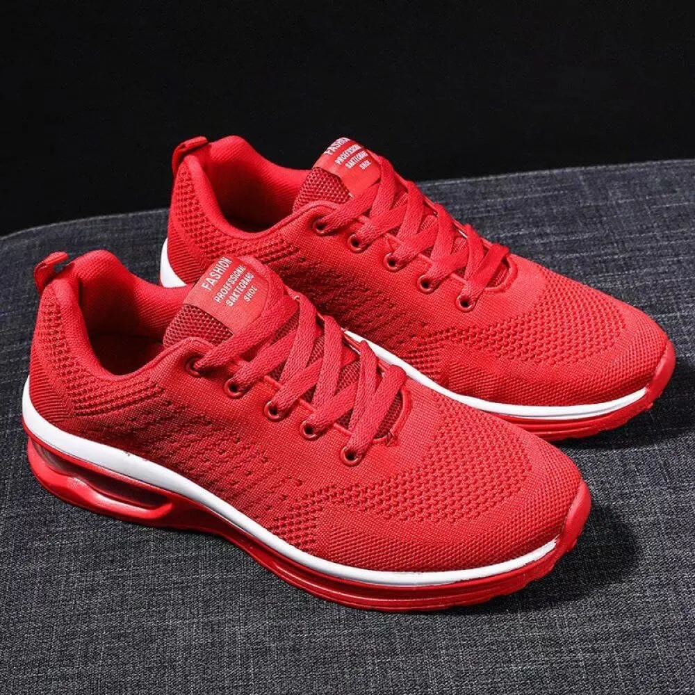 Mens Womens Breathable Air Cushion Sneakers for Summer Spring Walking Sport Outdoor