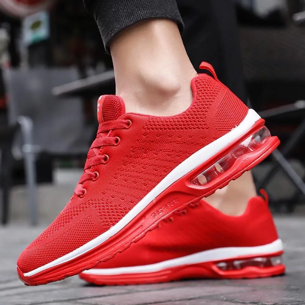 Mens Womens Breathable Air Cushion Sneakers for Summer Spring Walking Sport Outdoor