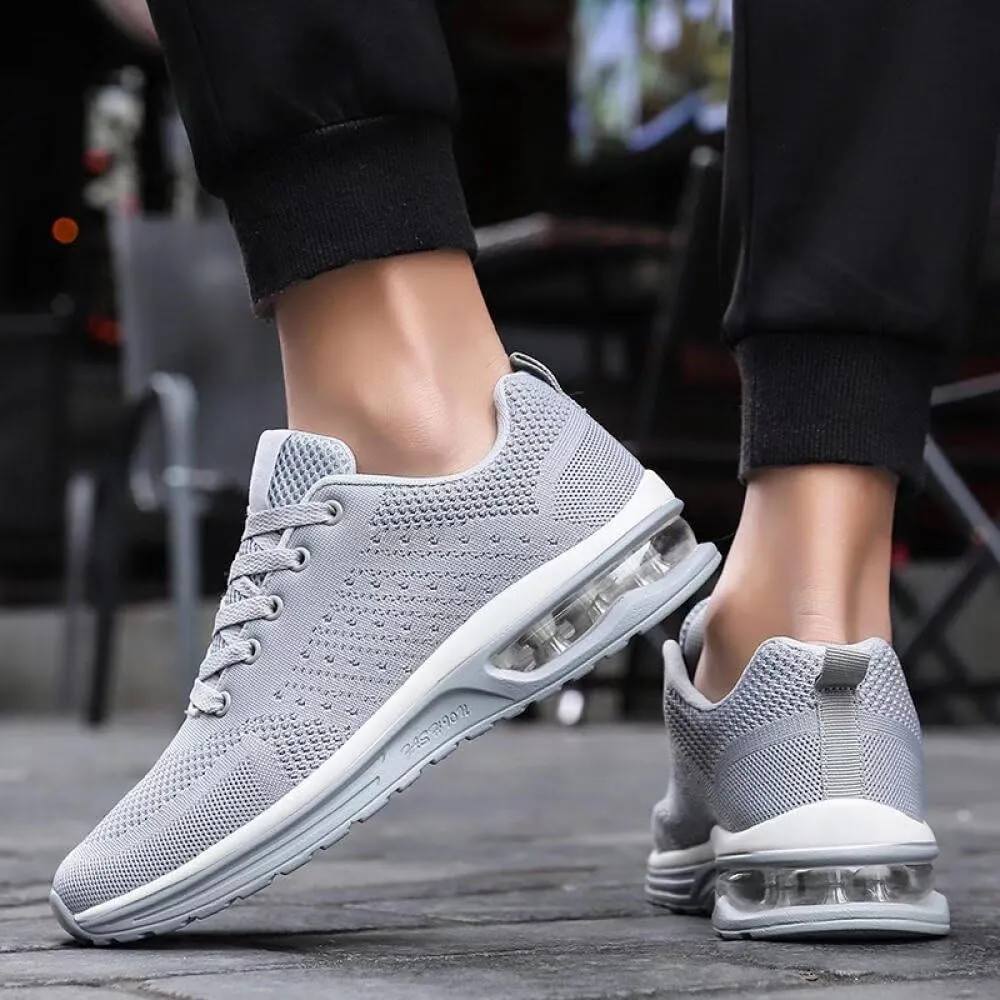 Mens Womens Breathable Air Cushion Sneakers for Summer Spring Walking Sport Outdoor