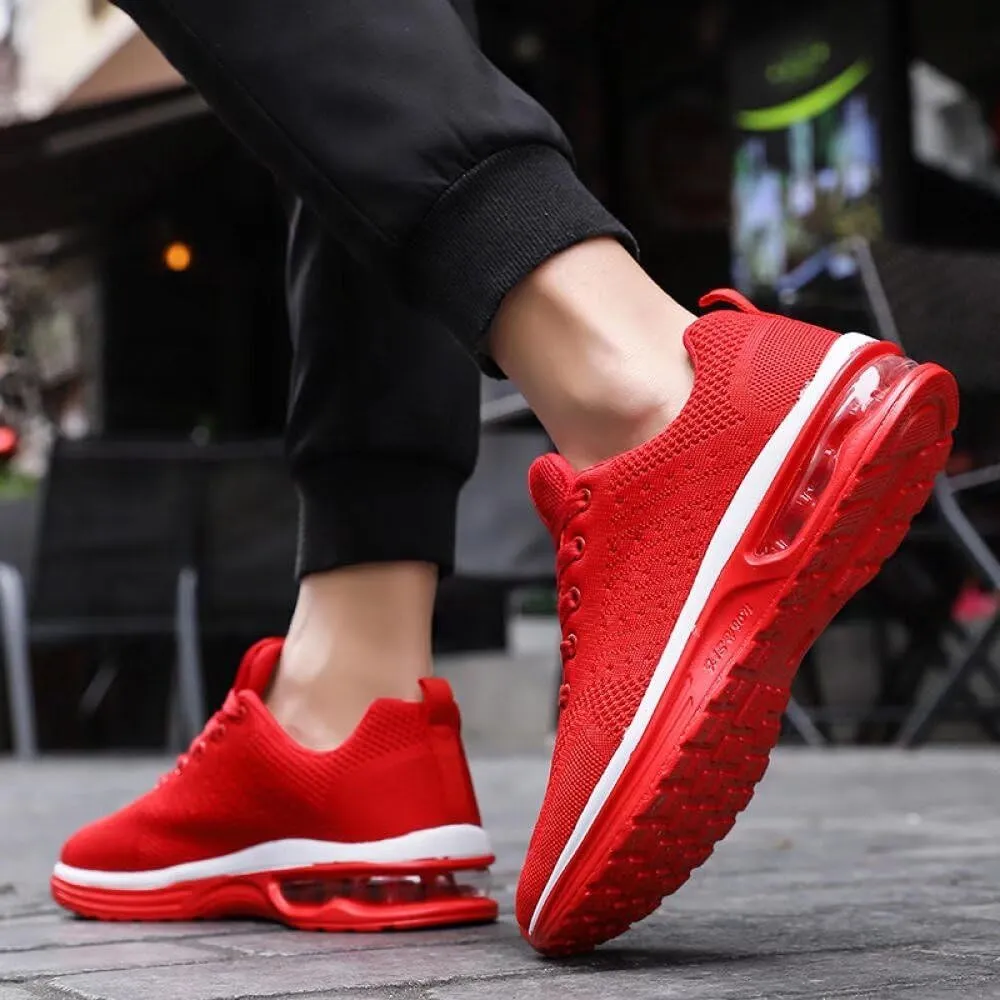 Mens Womens Breathable Air Cushion Sneakers for Summer Spring Walking Sport Outdoor