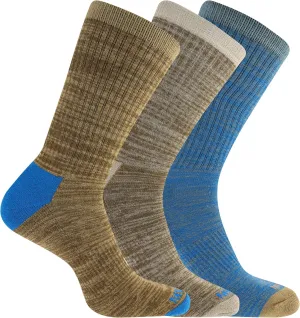 Merrell Men's and Women's Cushioned Cotton Socks-3 Pair Pack-Unisex Breathable Mesh Comfort Zones