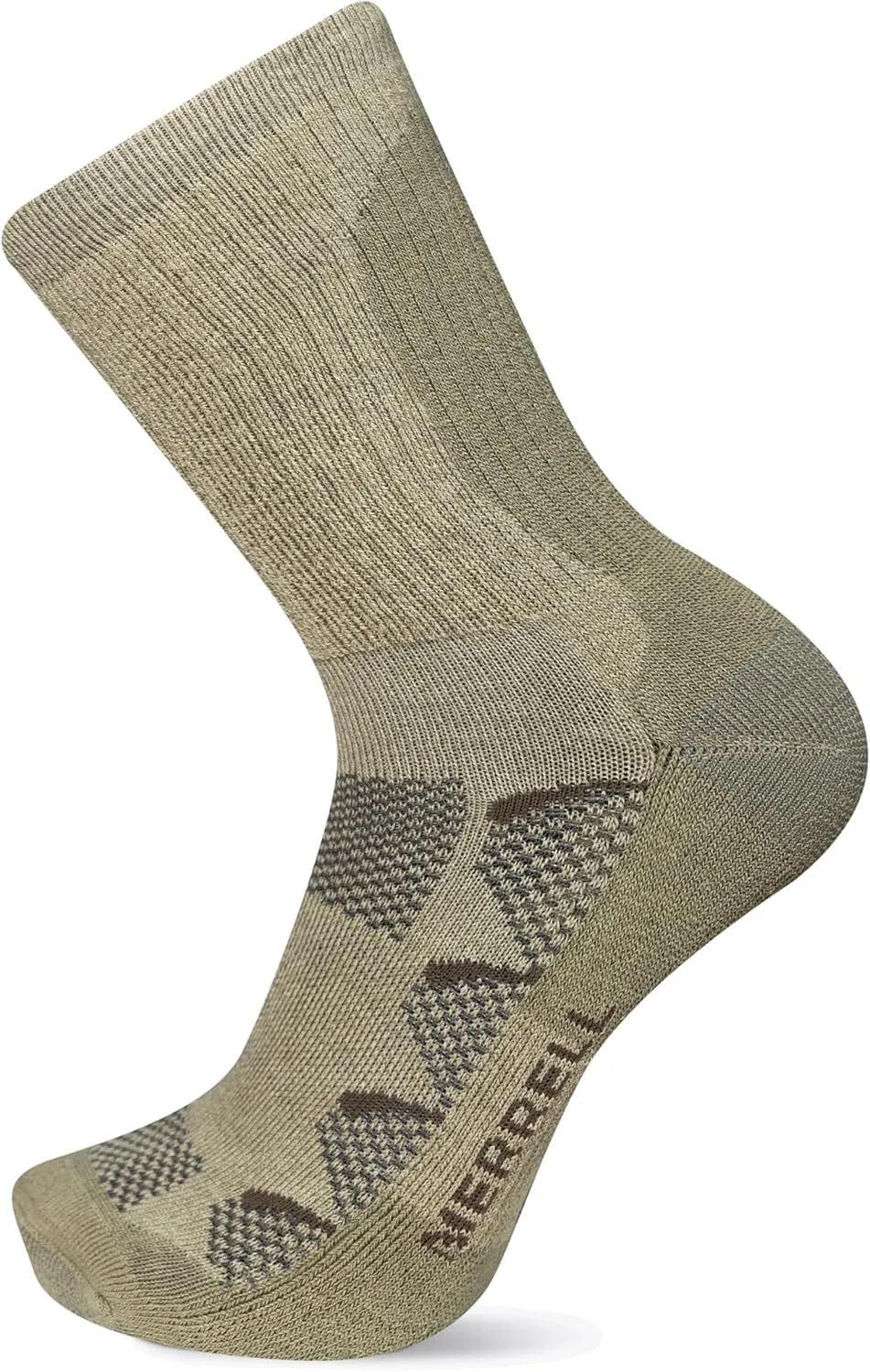 Merrell Men's and Women's MOAB Hiking Mid Cushion Socks - Moisture Wicking & Arch Support
