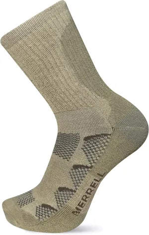 Merrell Men's and Women's MOAB Hiking Mid Cushion Socks - Moisture Wicking & Arch Support