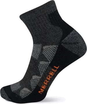 Merrell Men's and Women's MOAB Hiking Mid Cushion Socks - Moisture Wicking & Arch Support