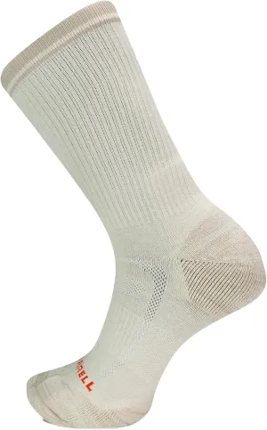 Merrell unisex-adult Zoned Lightweight Cushion Wool Hiking Crew Socks 1 Pair Pack Unisex Arch Support