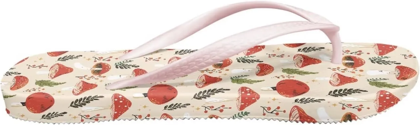 Mushroom Flip Flop,Flip Flop for Women Casual Flip Flop Casual Summer Beach Thong Sandals for Summer Outdoor Non Slip Shower Shoes