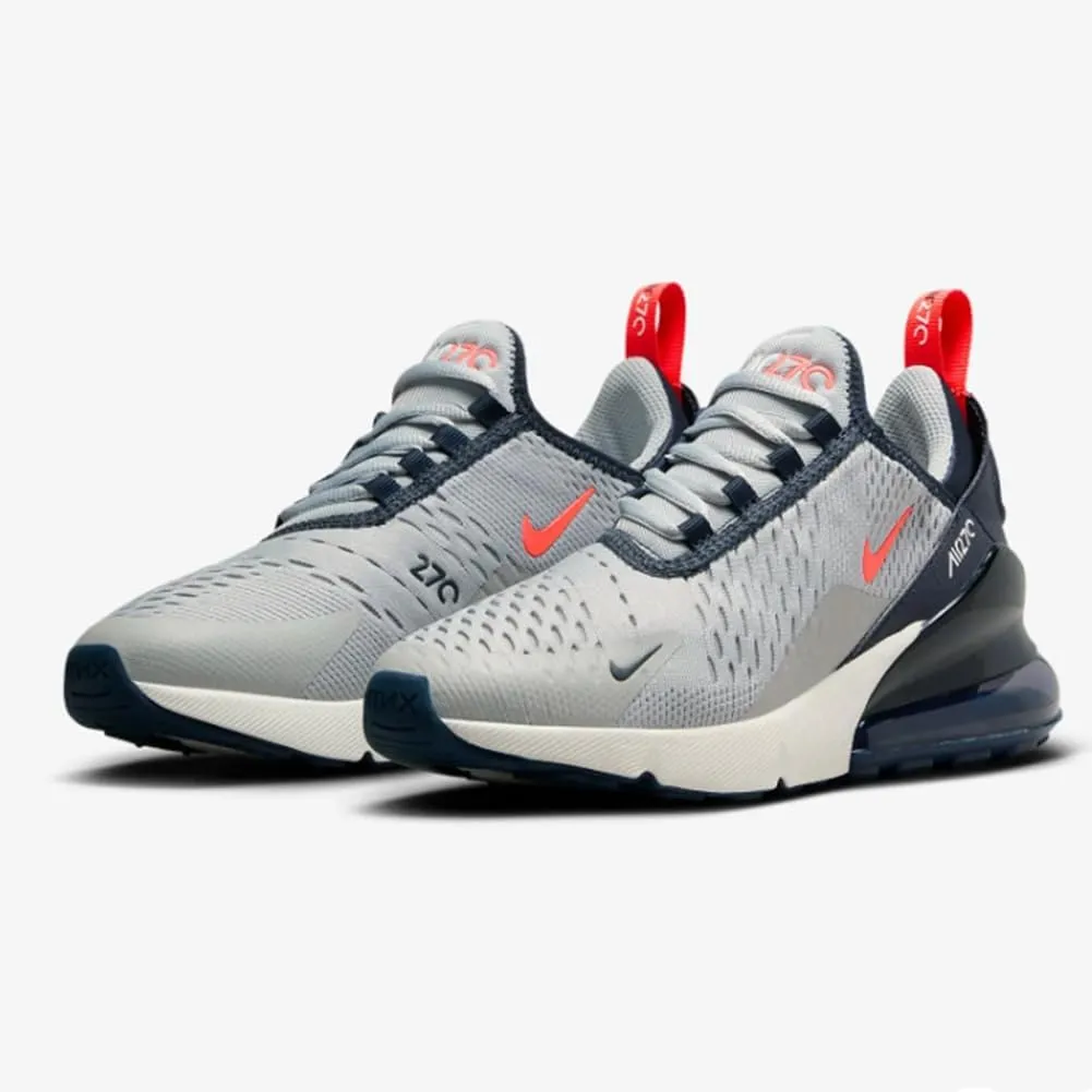 Nike Air Max 270 Big Kids' Shoes (FZ4116-100, White/Pink Foam/Playful Pink)