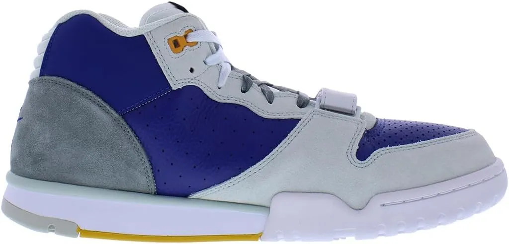 Nike Air Trainer 1 Men's Shoes (FB8886-001, Light Silver/Black/Deep Royal Blue)