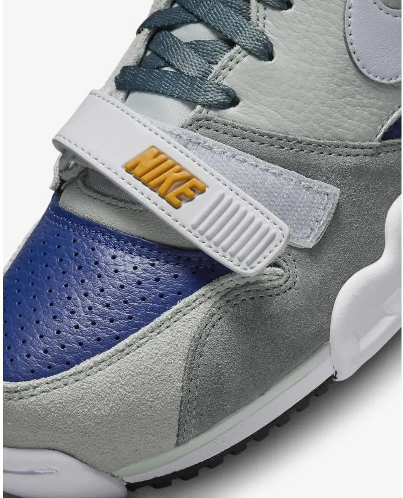 Nike Air Trainer 1 Men's Shoes (FB8886-001, Light Silver/Black/Deep Royal Blue)