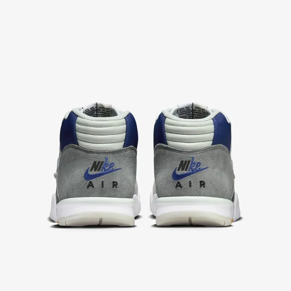 Nike Air Trainer 1 Men's Shoes (FB8886-001, Light Silver/Black/Deep Royal Blue)