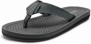 NORTIV 8 Men's Flip Flops Thong Sandals Comfortable Light Weight Beach Shoes REVIVA