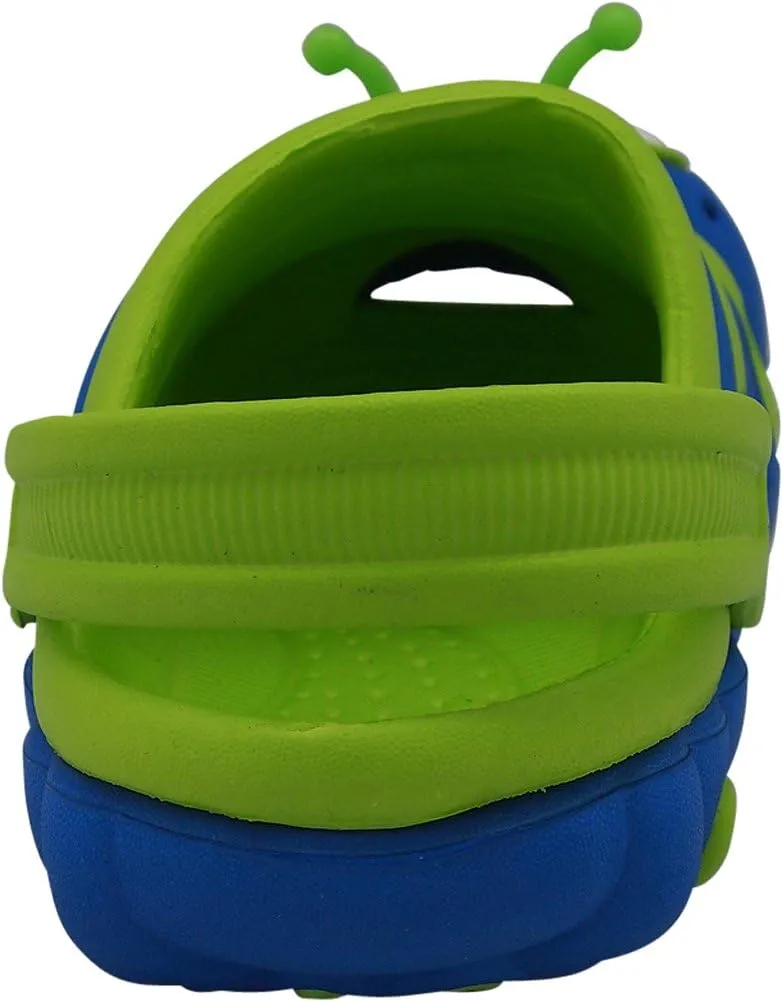 NORTY Toddler Clogs - Fun Baby Clogs With Comfortable Back Strap - Caterpillar Shoes for Kids - Playful Bug Shoes