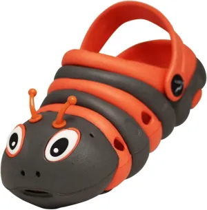 NORTY Toddler Clogs - Fun Baby Clogs With Comfortable Back Strap - Caterpillar Shoes for Kids - Playful Bug Shoes