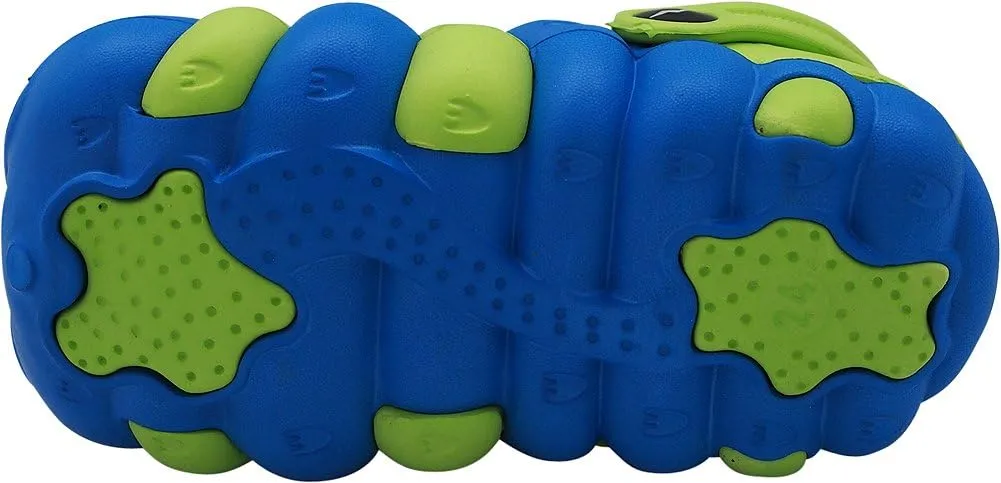 NORTY Toddler Clogs - Fun Baby Clogs With Comfortable Back Strap - Caterpillar Shoes for Kids - Playful Bug Shoes