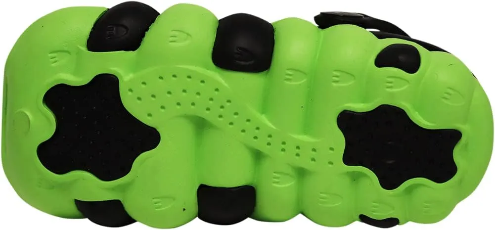 NORTY Toddler Clogs - Fun Baby Clogs With Comfortable Back Strap - Caterpillar Shoes for Kids - Playful Bug Shoes