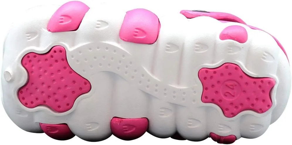 NORTY Toddler Clogs - Fun Baby Clogs With Comfortable Back Strap - Caterpillar Shoes for Kids - Playful Bug Shoes