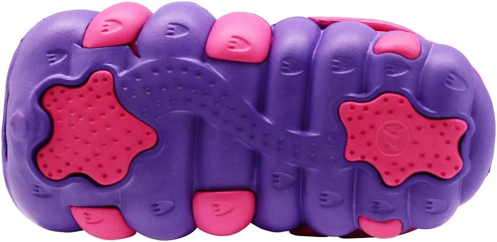 NORTY Toddler Clogs - Fun Baby Clogs With Comfortable Back Strap - Caterpillar Shoes for Kids - Playful Bug Shoes