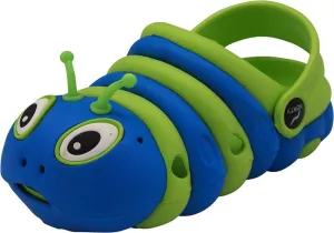 NORTY Toddler Clogs - Fun Baby Clogs With Comfortable Back Strap - Caterpillar Shoes for Kids - Playful Bug Shoes