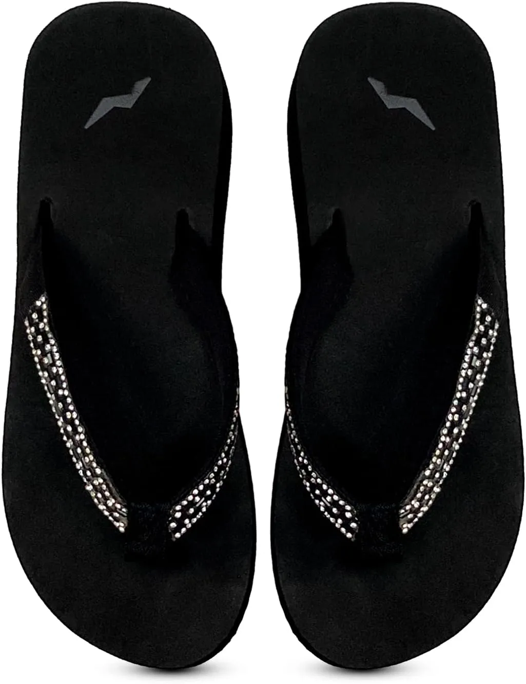 NORTY Womens Casual Flip Flop Thong Sandals For Beach, Pool or Everyday