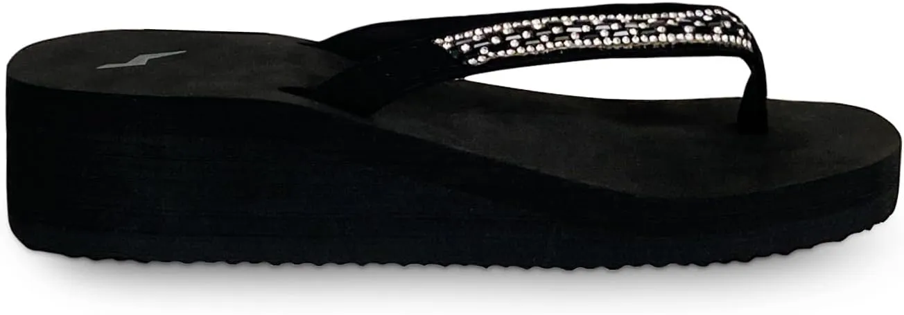 NORTY Womens Casual Flip Flop Thong Sandals For Beach, Pool or Everyday