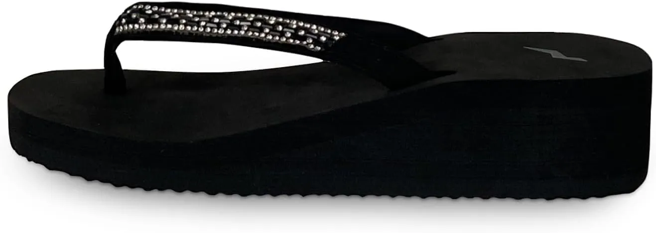 NORTY Womens Casual Flip Flop Thong Sandals For Beach, Pool or Everyday