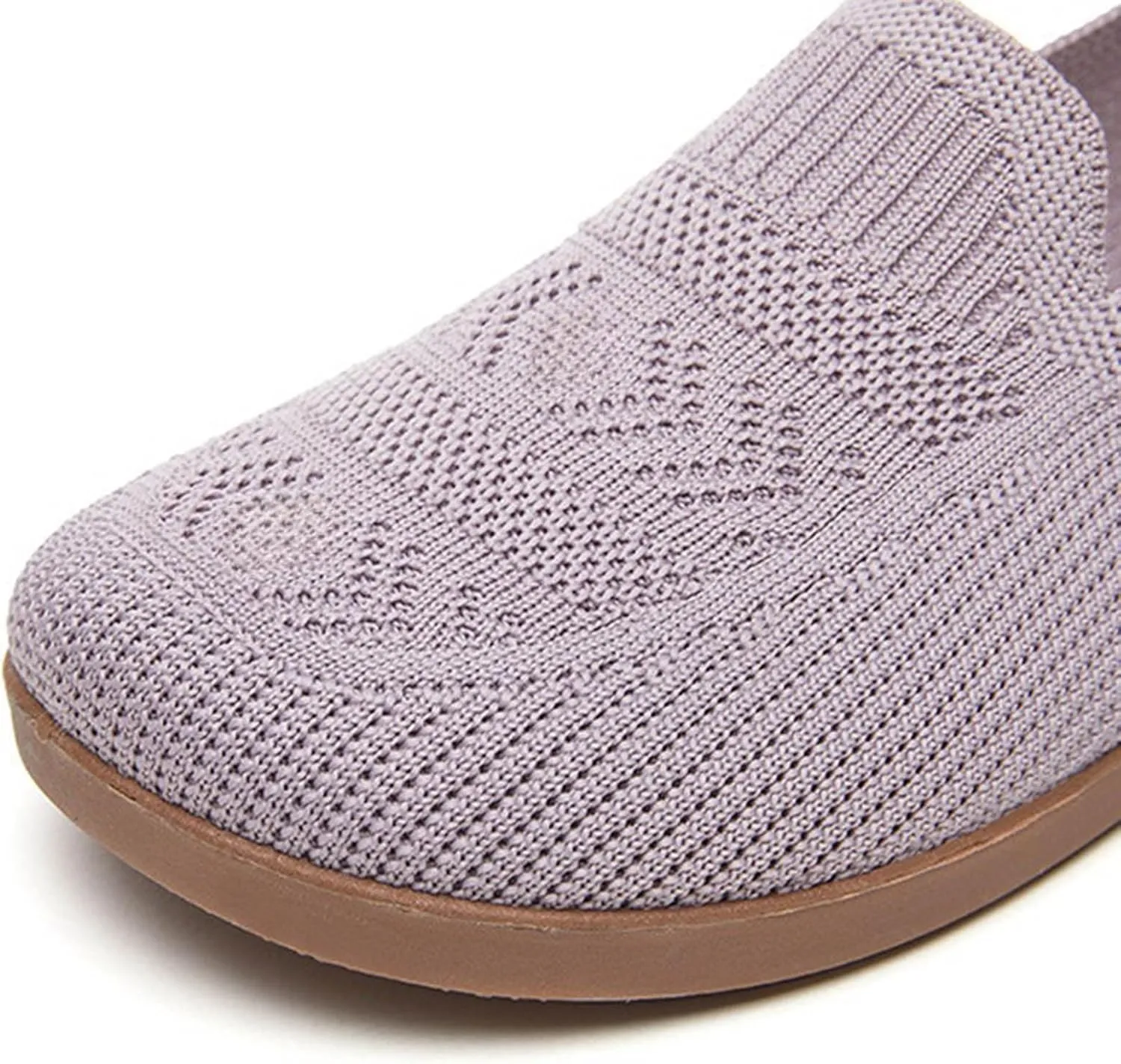 Orthopedic Shoes, Women's Comfortable Breathable Knitted Sneakers, Woven Cut-Out Orthopedic Soft Arch Support Walking Shoes, Slip-On Sneakers for Women