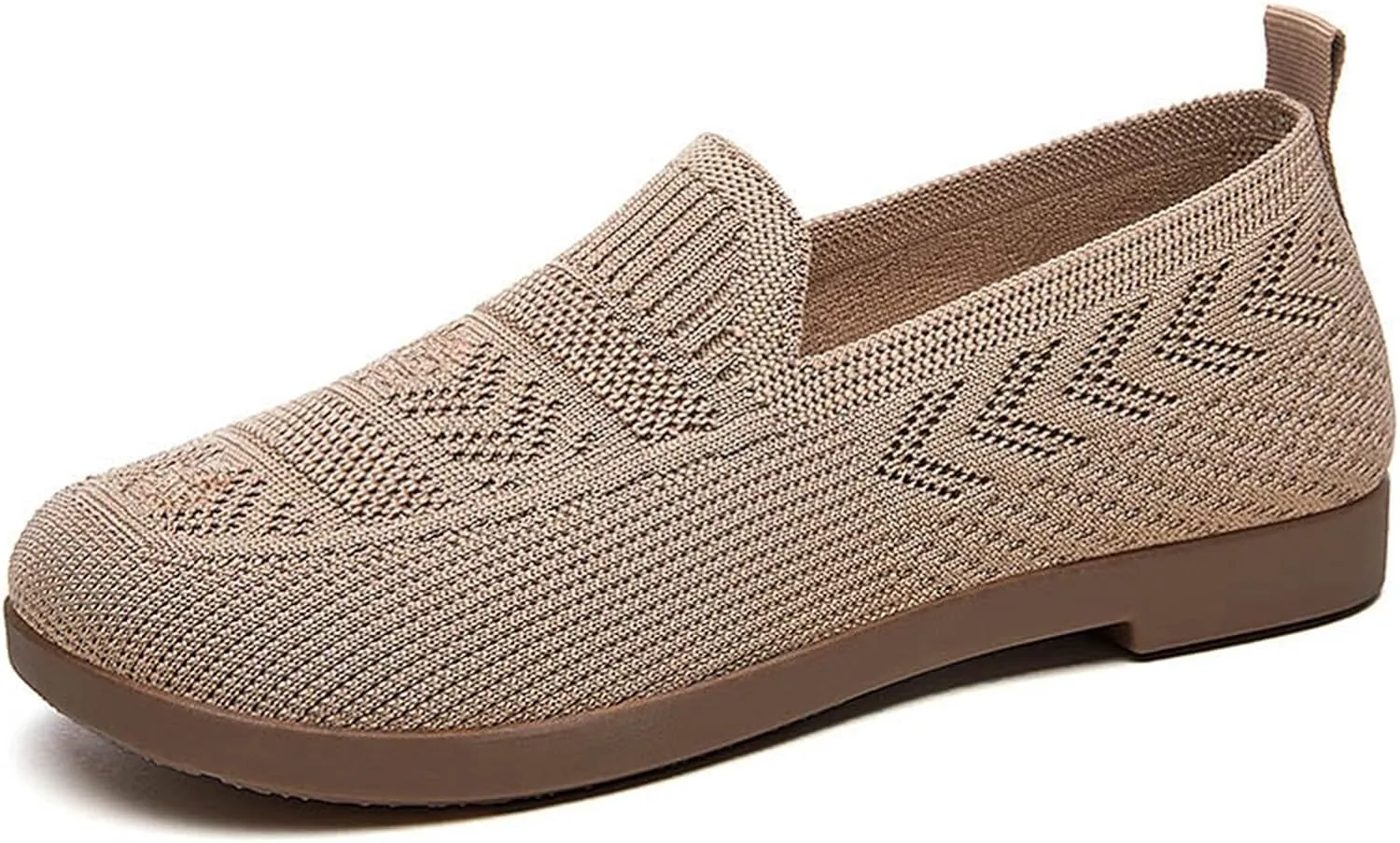 Orthopedic Shoes, Women's Comfortable Breathable Knitted Sneakers, Woven Cut-Out Orthopedic Soft Arch Support Walking Shoes, Slip-On Sneakers for Women
