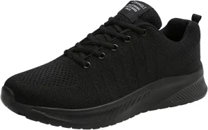 Outdoor Jogging Sneakers for Men Breathable and Light Outdoor Comfy Walking Shoe Men's Comfortable Dress Shoes