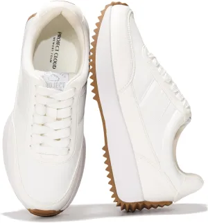 Project Cloud Womens Sneakers - Memory Foam Insole and Lightweight Spring Shoes - Non-Slip Lace Up Trendy Shoes - Fashion Sneakers for Women 2025