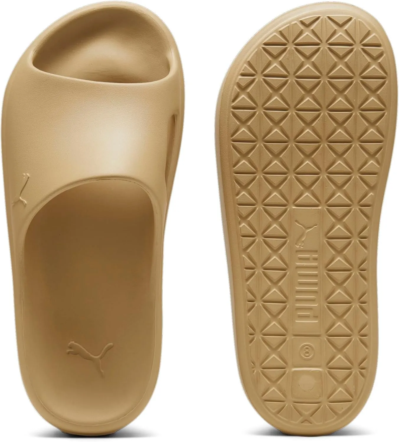 PUMA Men's Shibui Cat Slide Sandals, Light Sand, 10
