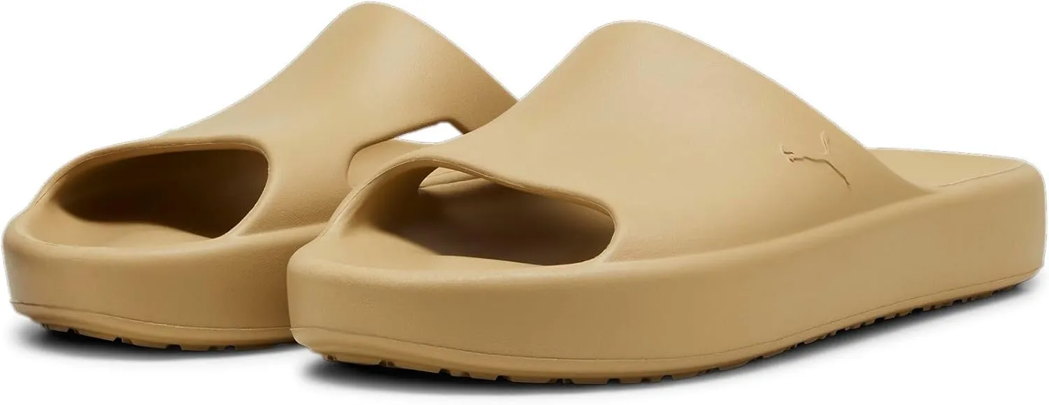 PUMA Men's Shibui Cat Slide Sandals, Light Sand, 10