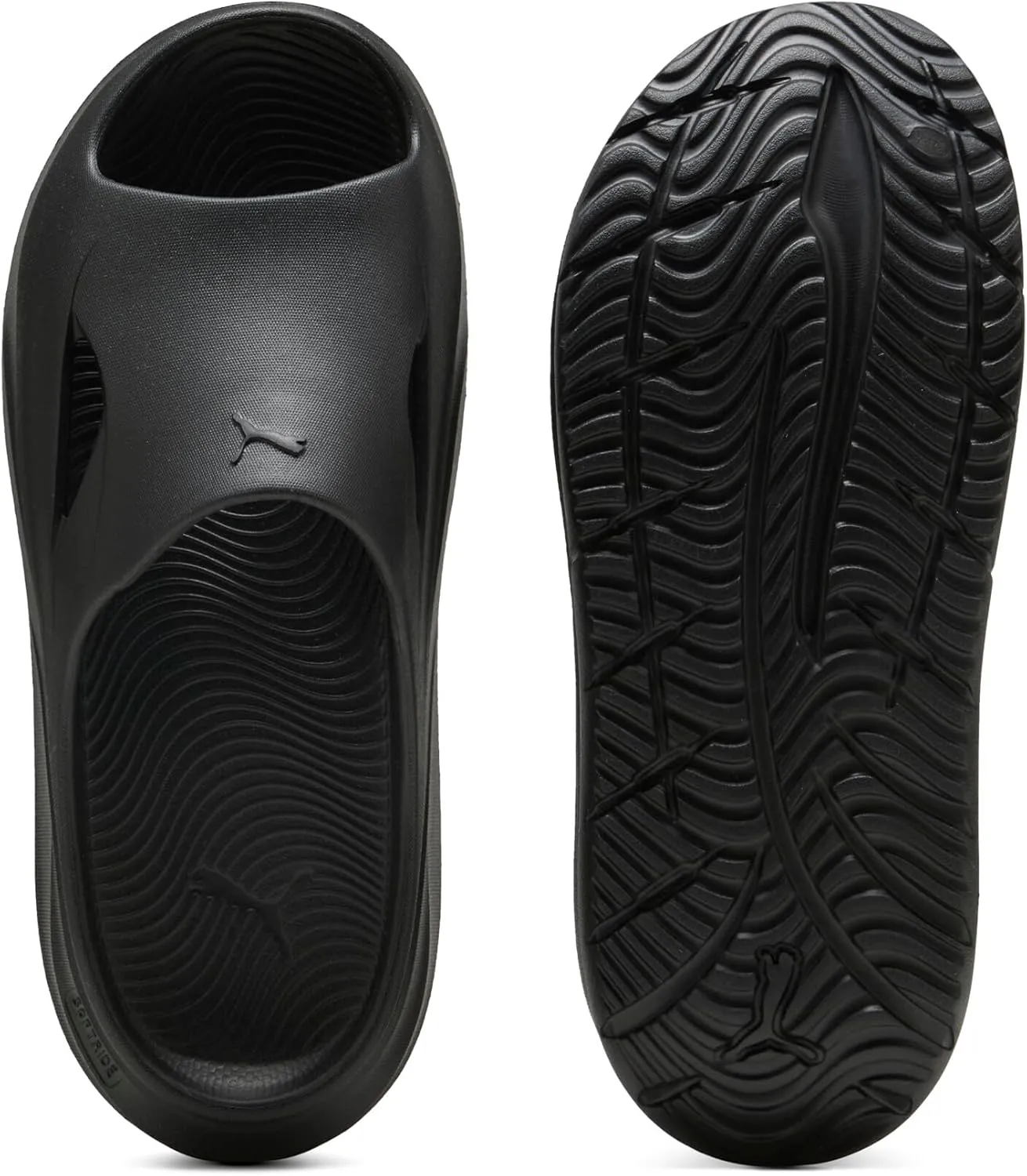 PUMA Men's Softride ZeroG Slide Sandals, Light Sand, 9