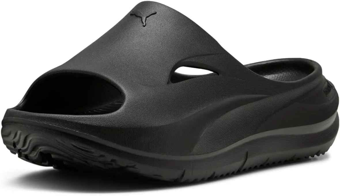 PUMA Men's Softride ZeroG Slide Sandals, Light Sand, 9