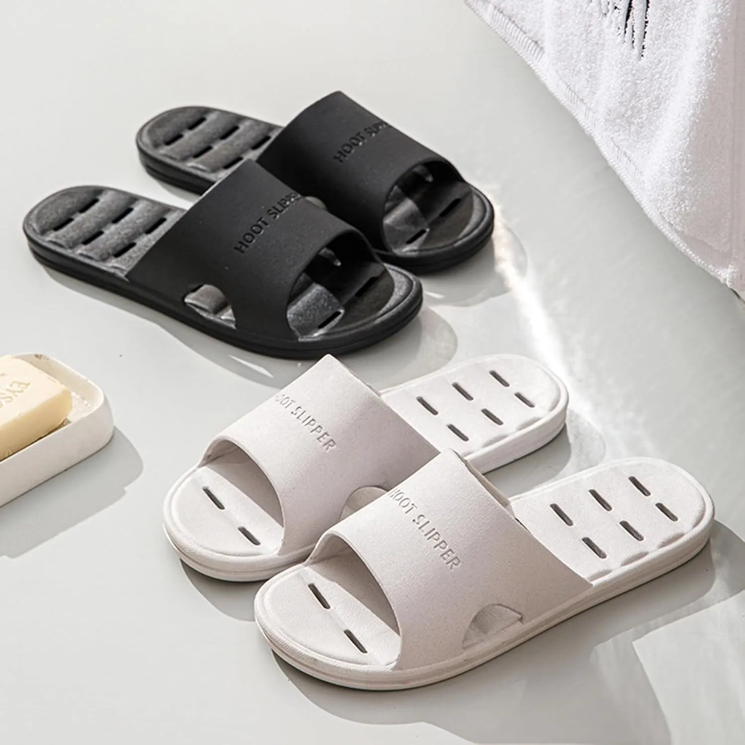 Sandal Slippers for Women Quick Drying Shower Slides Non Slip Slides Sandals Cloud Slippers for Women