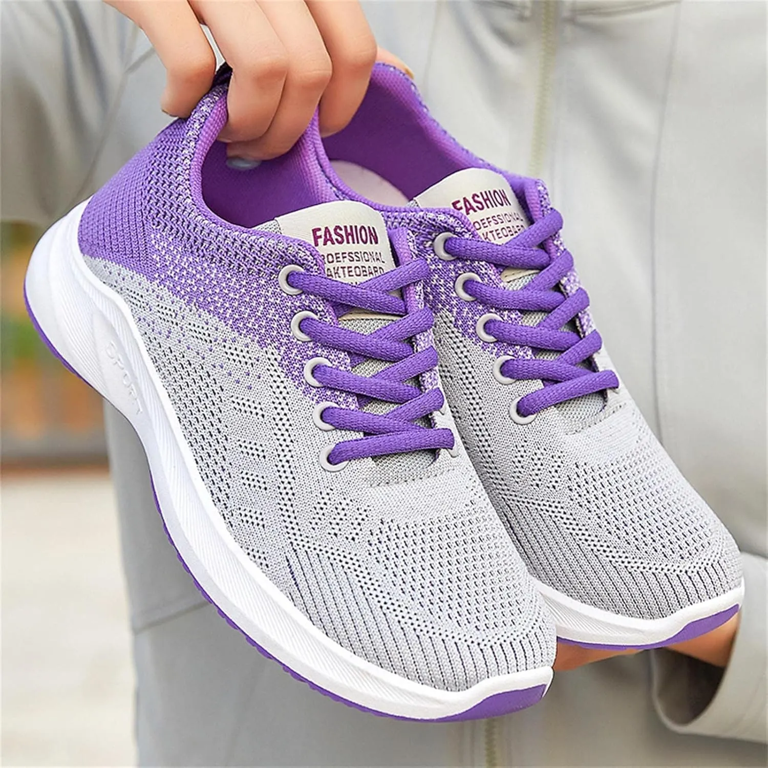 SBGMoSJ Size 11w Walking Sneakers for Women Slip On Sneakers Women Womens Slip On Shoes Wedge Sneakers for Women Dressy Size 10 Womens Size 10 Wide Black Sneakers