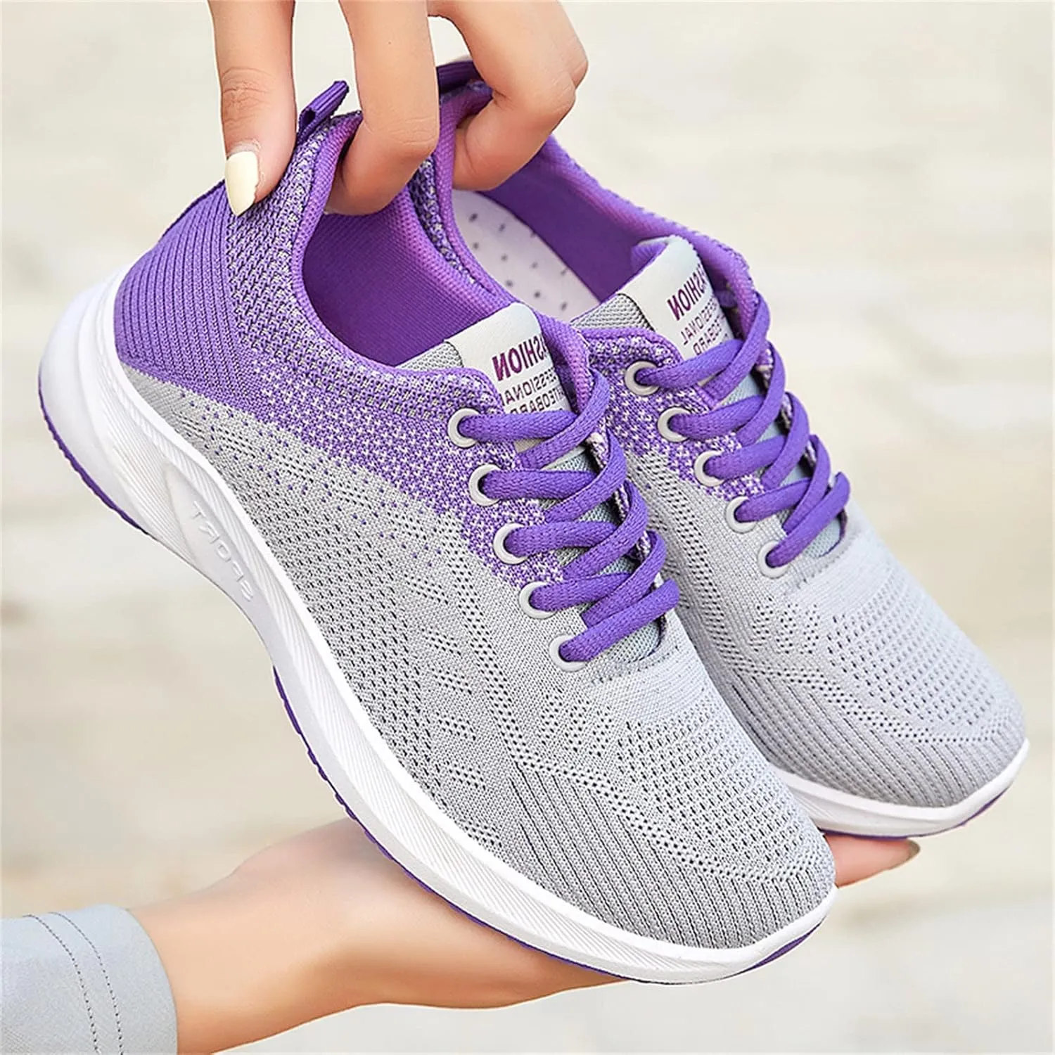 SBGMoSJ Size 11w Walking Sneakers for Women Slip On Sneakers Women Womens Slip On Shoes Wedge Sneakers for Women Dressy Size 10 Womens Size 10 Wide Black Sneakers