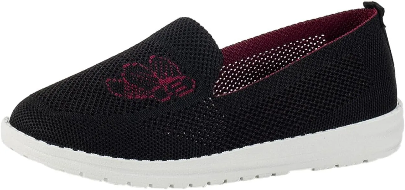 SBGMoSJ Walking Sneakers for Women 2023 Walking Shoes Women Wide Casual Shoes for Women Low Heels Comfortable Black Tennis Shoes for Women Comfortable Comfy Winter Dress Shoes for Women