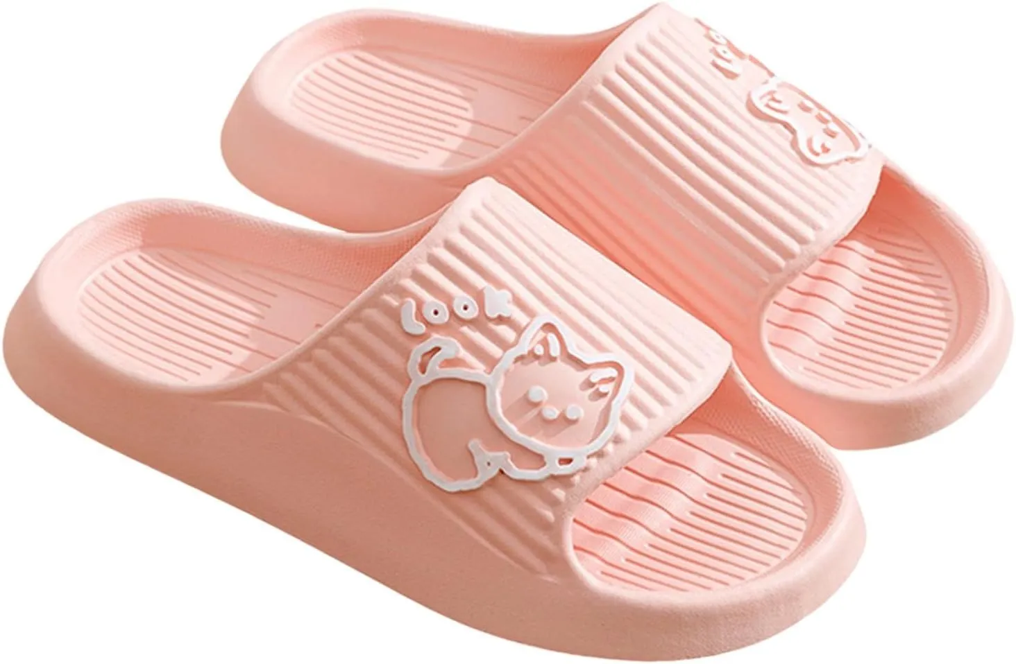 Shower Sandals Men's Athletic Outdoor Sandals Slides Shower Shoes for Living Room Pool Beach Spa Public Showers
