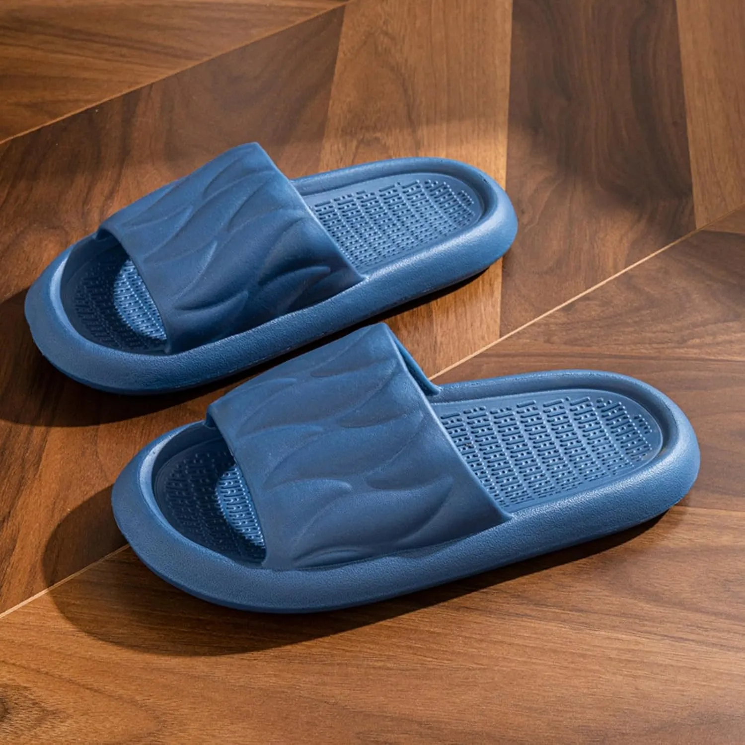Shower Shoes for Women Open Toe Shower Shoes Bathroom Sandals Versatile Sandals Summer Slides Sandals for Women