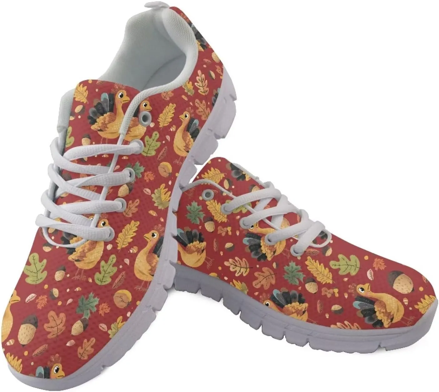 Sneakers for Women Light Lace-up Flats Sneakers Fashion Outdoor Walking Running Shoes