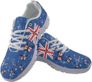 Sneakers for Women Light Lace-up Flats Sneakers Fashion Outdoor Walking Running Shoes
