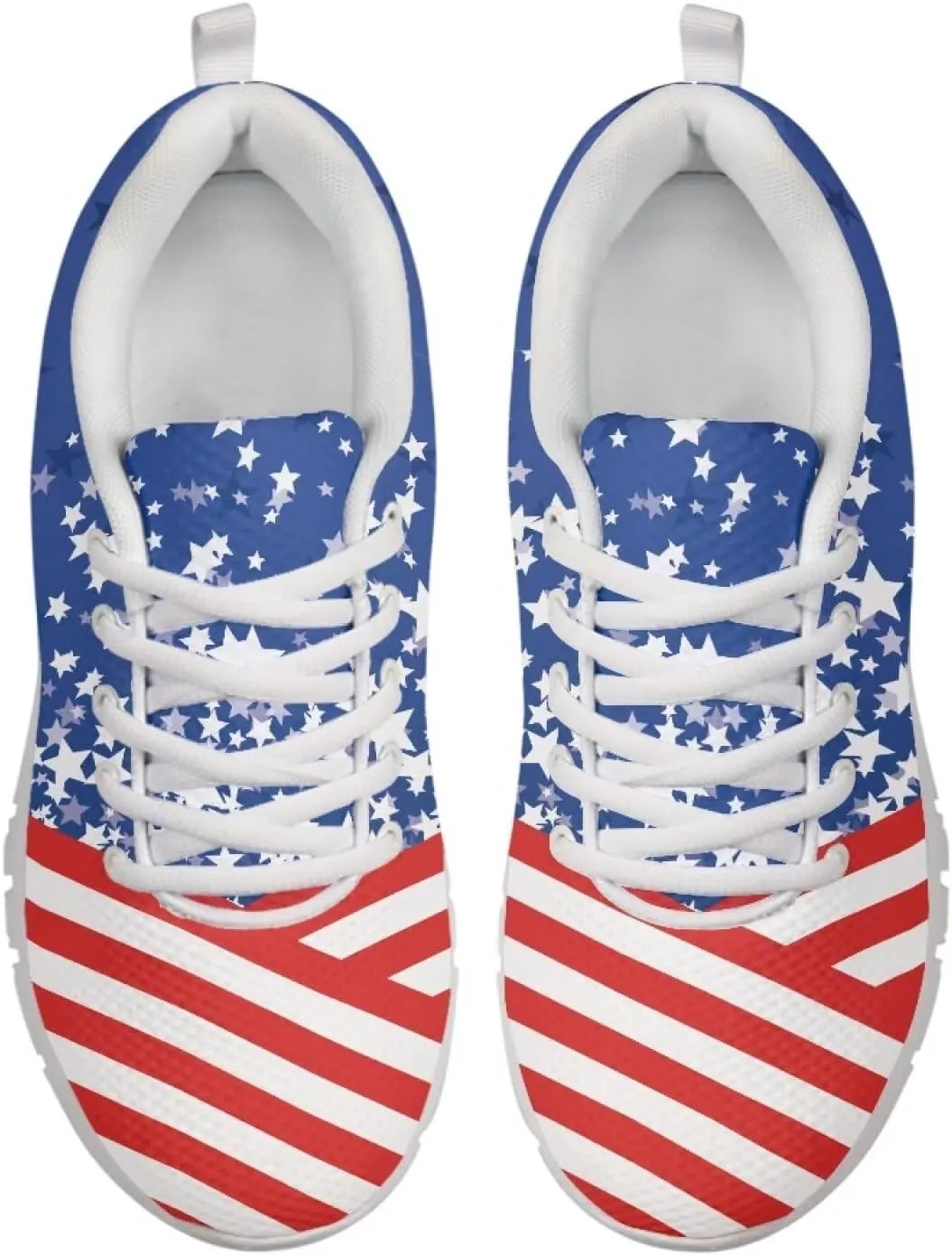 Sneakers for Women Light Lace-up Flats Sneakers Fashion Outdoor Walking Running Shoes
