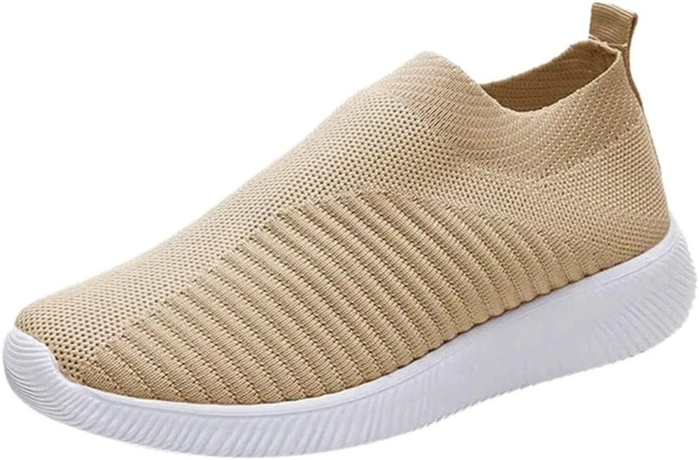 Sneakers for Women Running Shoes Slip On Casual Mens Running Shoes Cute Business Casual Shoes Women's Fashion Sneakers Slip On Tennis Shoe Trainers Shoe