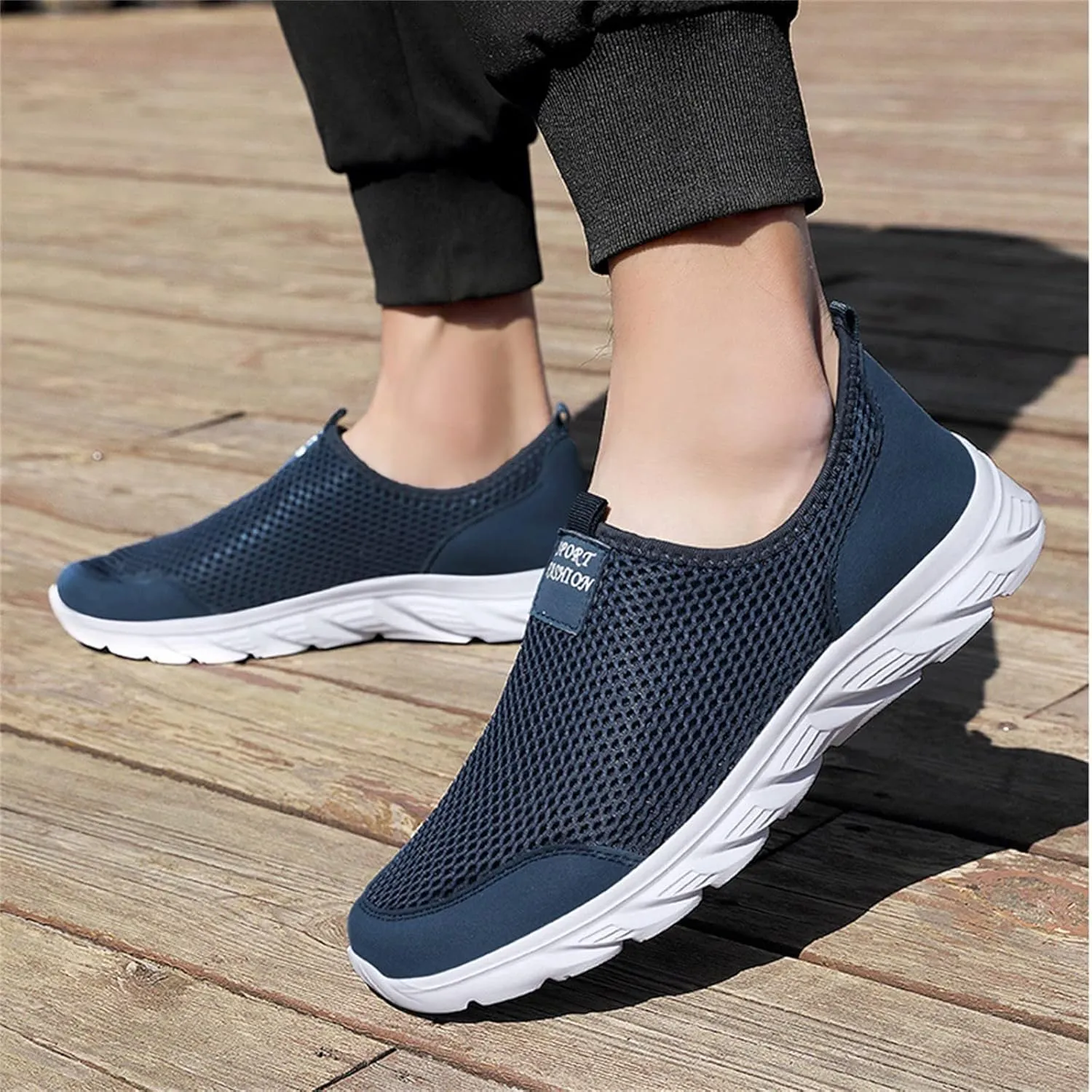 Sneakers for Women Walking Shoes Non Slip Lightweight Tennis Shoes Men Boots Casual Slip On Shoes White Sneakers Steel Toe Tennis Shoe White Loafers