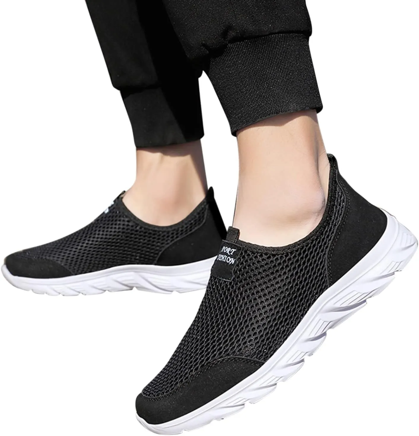 Sneakers for Women Walking Shoes Non Slip Lightweight Tennis Shoes Men Winter Women Shoes Casual Black Platform Sneaker Platform Tennis Shoe Loafers Casual Slip On