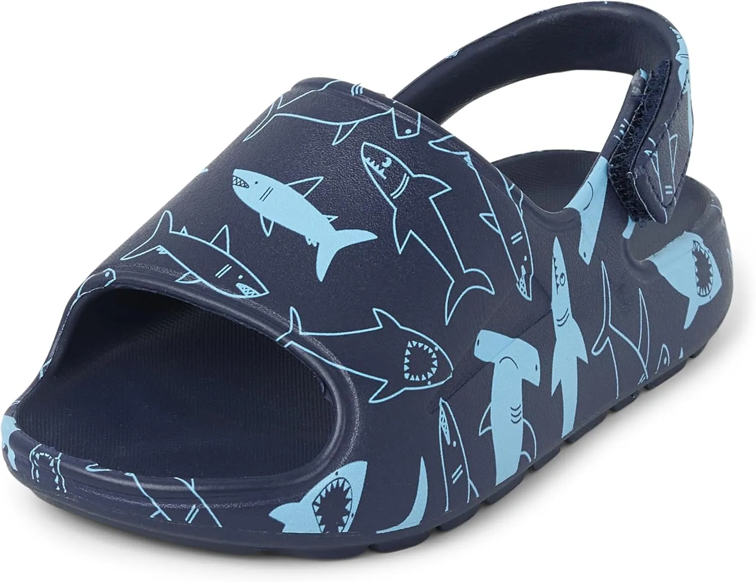The Children's Place Boy's Baby Toddler Everyday Slide Sandals with Backstrap Slipper
